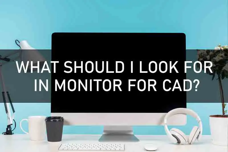 WHAT SHOULD I LOOK FOR IN MONITOR FOR CAD?